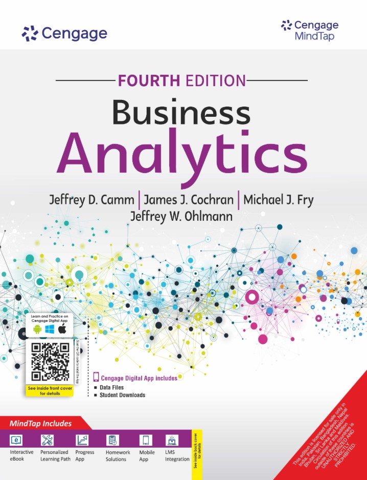 Business Analytics with MindTap | 4th Edition